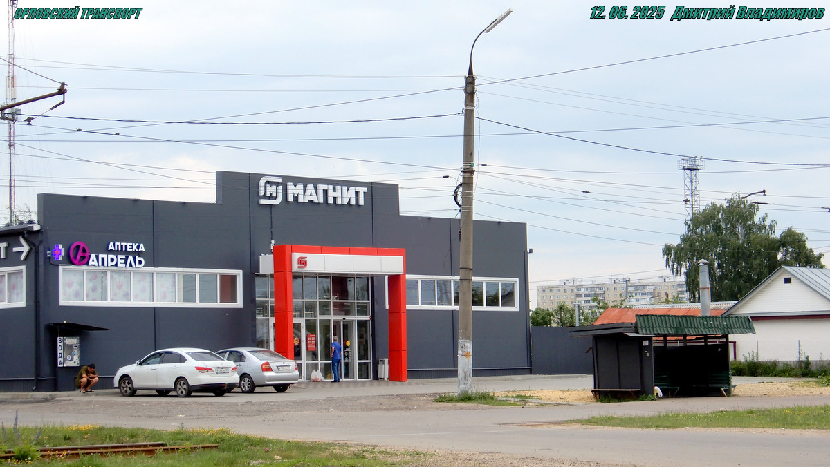 Остановки: конечные станции и кольца (Орёл) Остановки: конечные станции и кольца (Орёл)