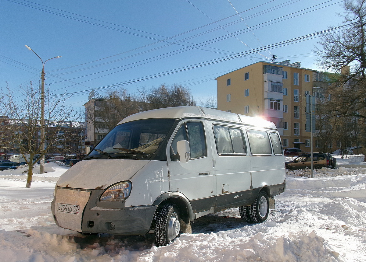 Е 734 АХ 57 Е 734 АХ 57