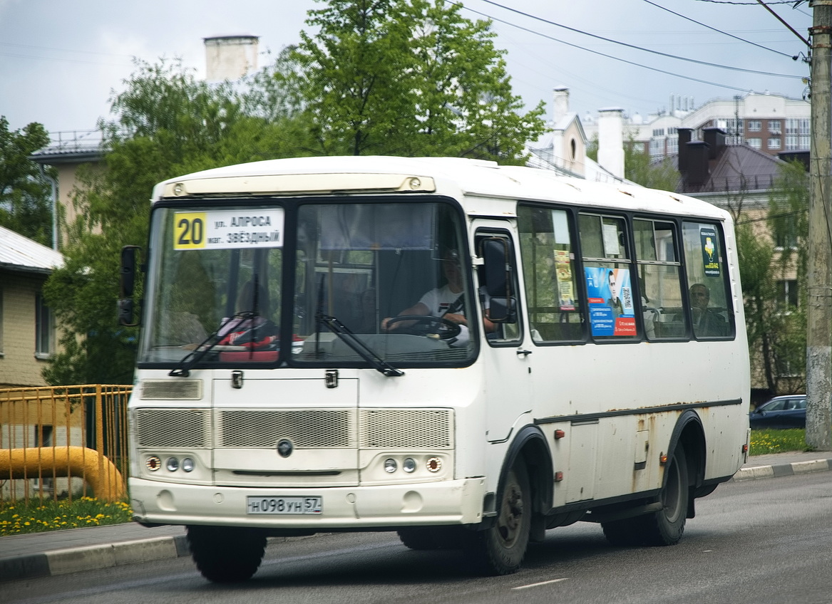 Н 098 УН 57 Н 098 УН 57