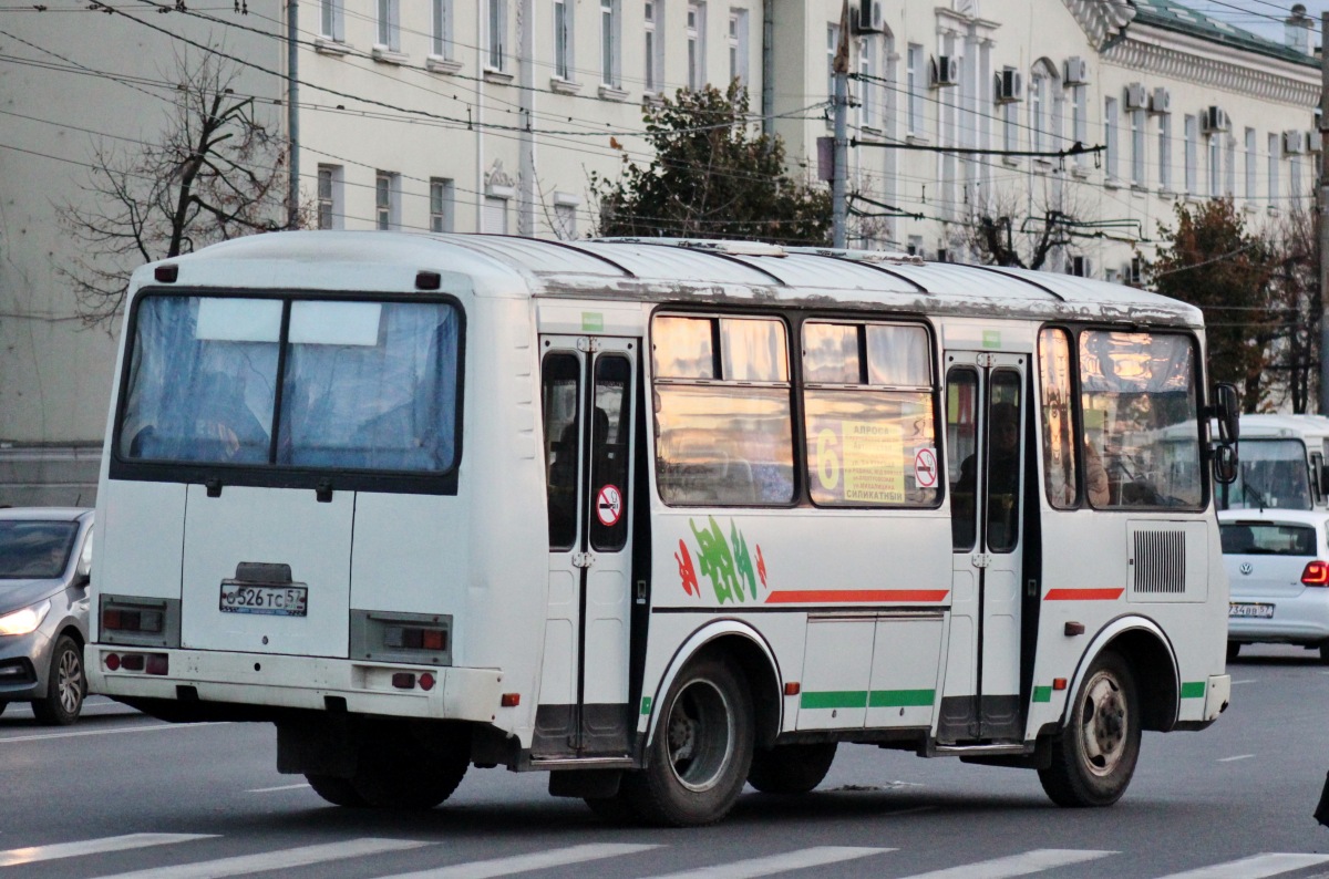 О 526 ТС 57 О 526 ТС 57