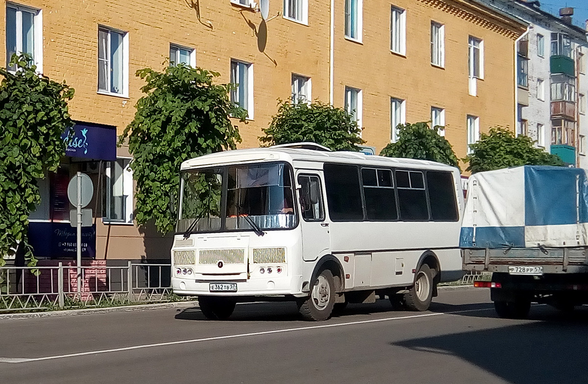 Е 362 ТВ 57 Е 362 ТВ 57